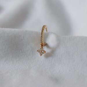 Boucle Diamant Pendante