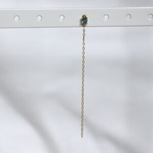 Puce pendante turquoiz