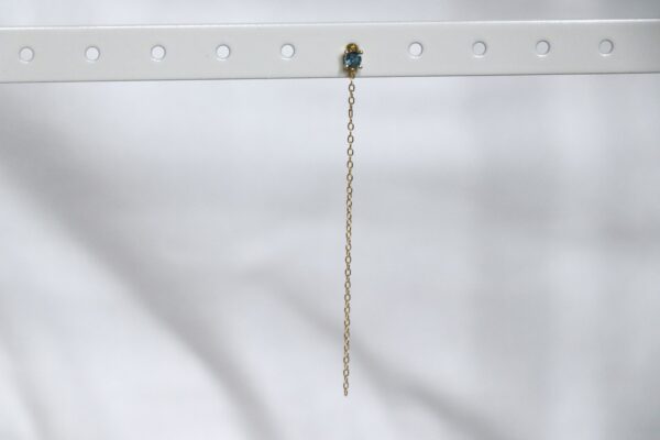 Puce pendante turquoiz