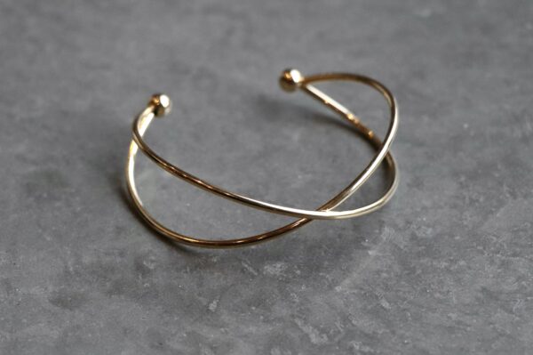 Bracelet jonc double - Image 2