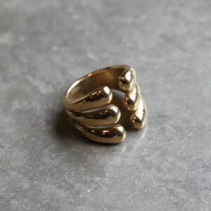 Bague triple anneaux