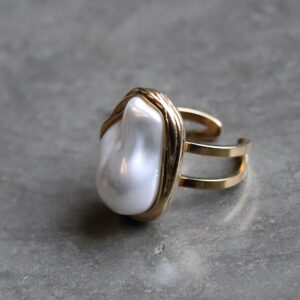 Bague perle